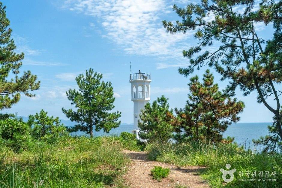 Keunkkeut Lighthouse, Yeosu (location photo, not a drama still)
