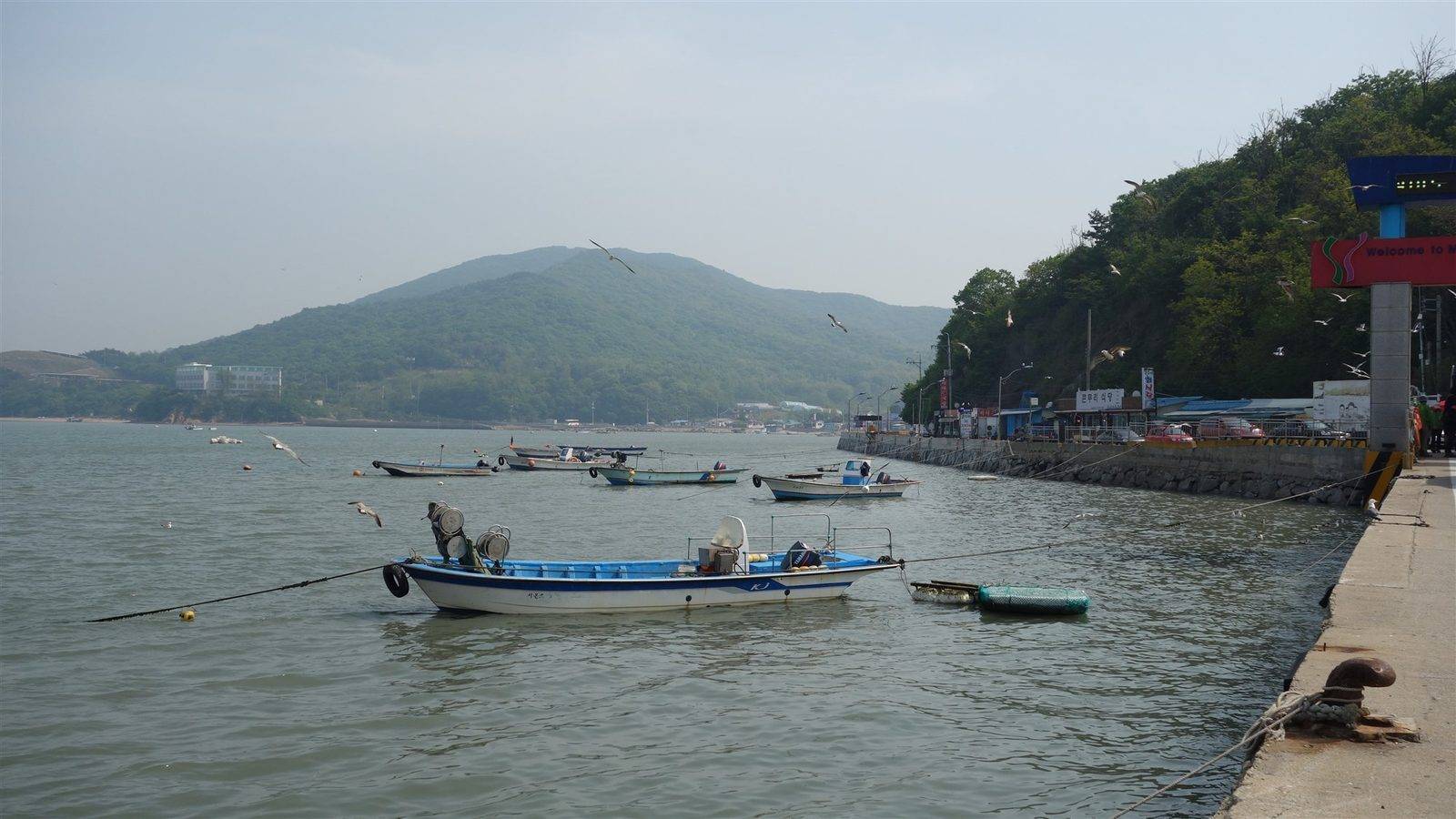 Muuido Island from the ferry dock, Incheon (location photo, not a drama still)