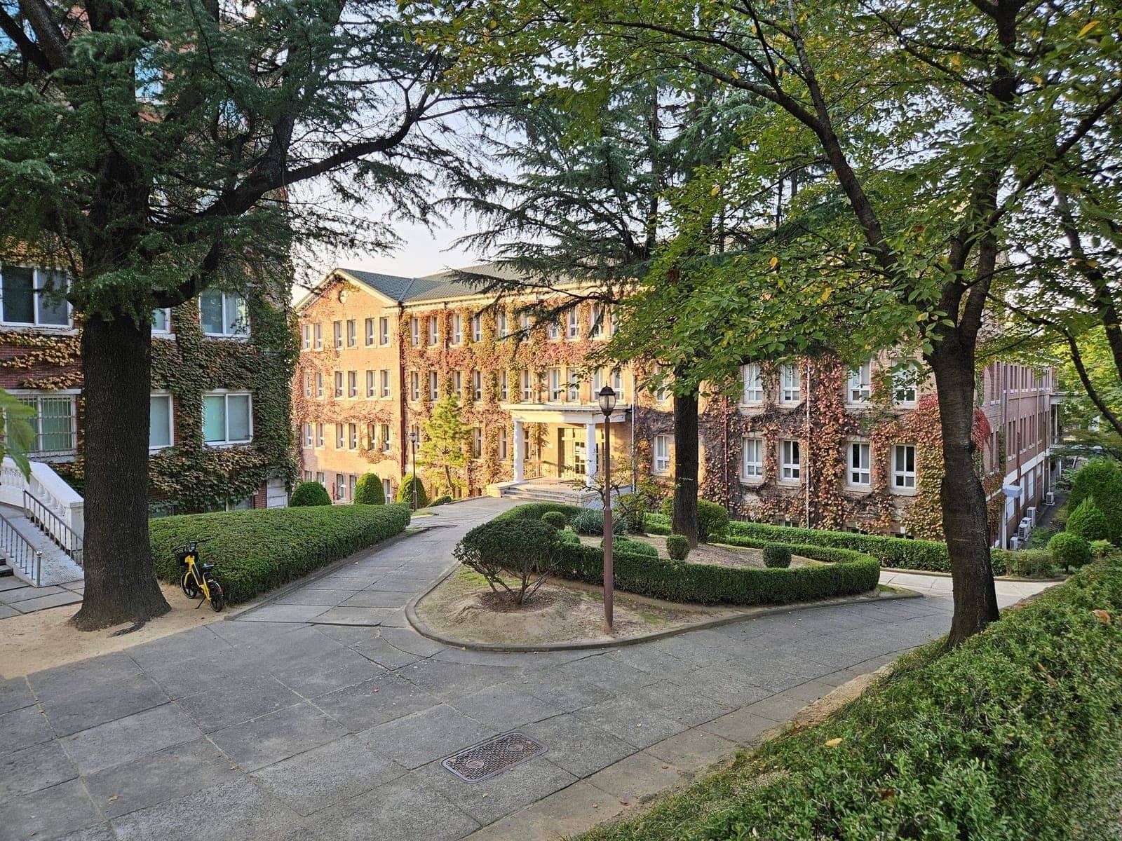 Keimyung University campus, Daegu (location photo, not a drama still)