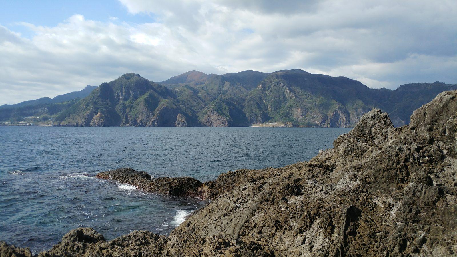 Northeast coast of Ulleungdo — a Kian's Bizarre B&B filming location (location photo, not a drama still)