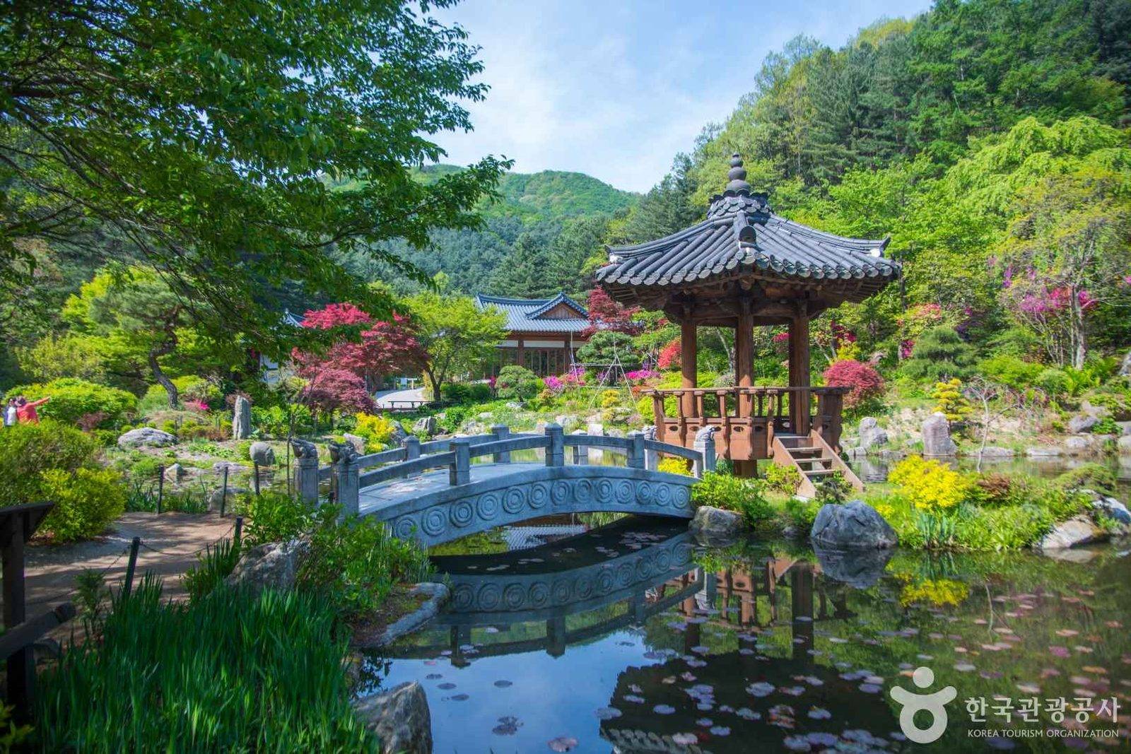 Seohwayeon Pond, Garden of Morning Calm, Gapyeong (location photo, not a drama still)