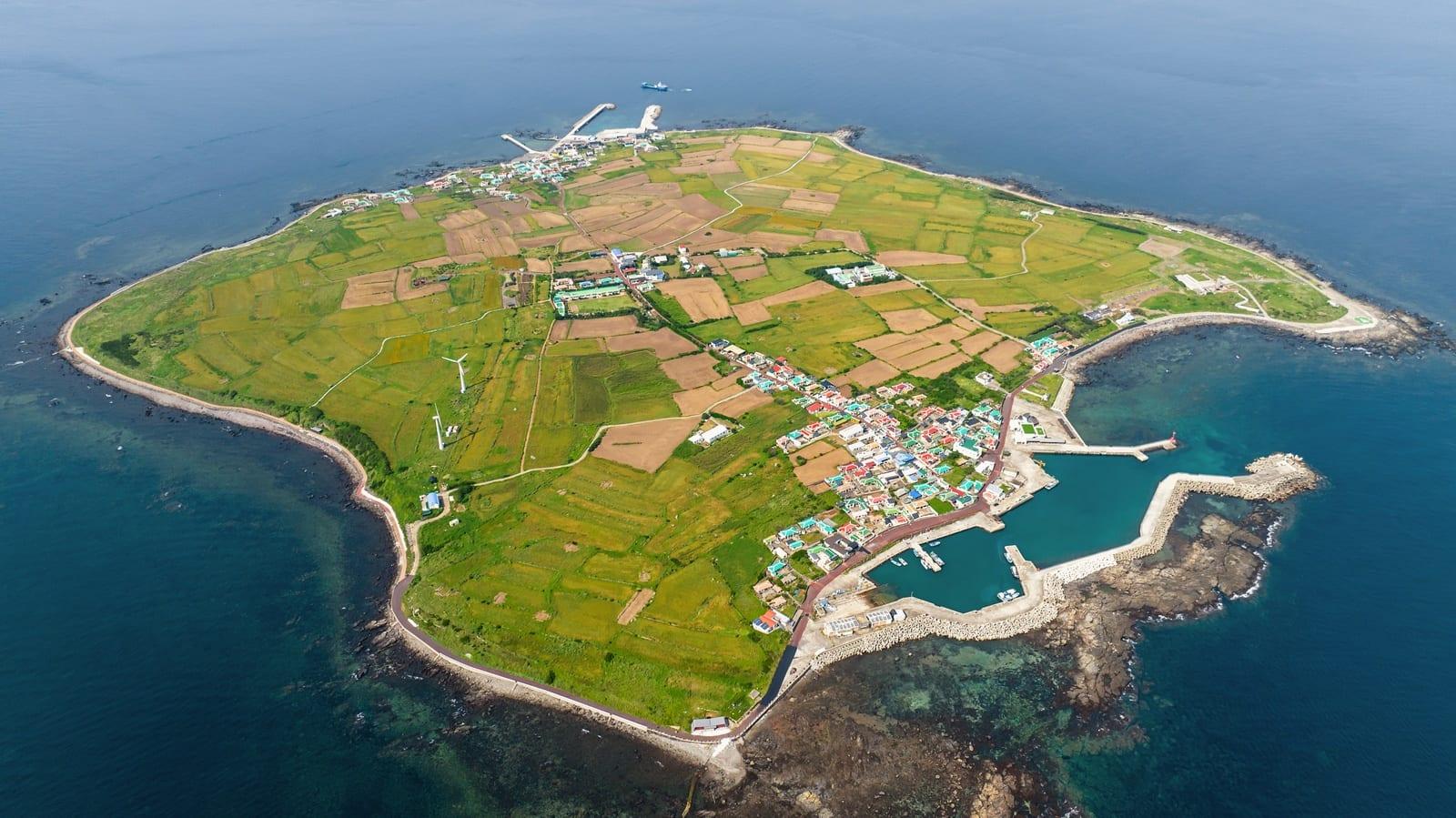 Gapado Island, Jeju — an Our Blues filming location (location photo, not a drama still)